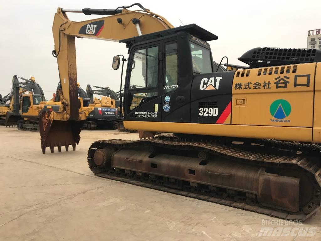CAT 329 D L Pelle sur chenilles