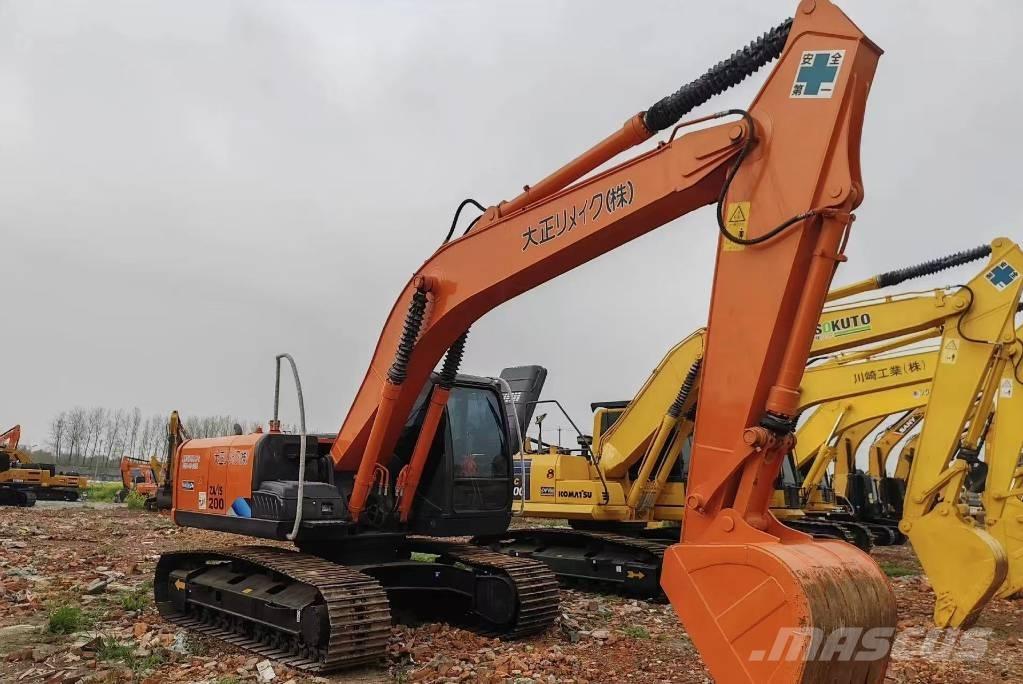 Hitachi Zaxis 200 LC Pelle sur chenilles