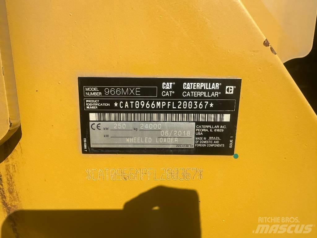 CAT 966 MXE Chargeuse sur pneus