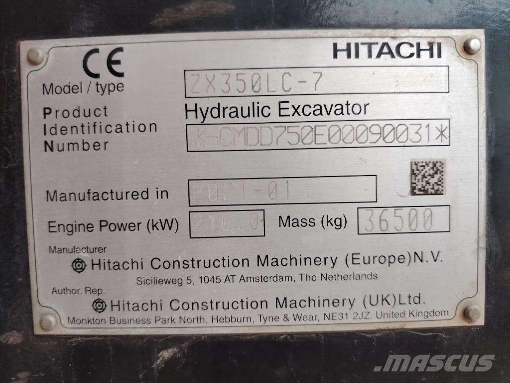 Hitachi 350LC Pelle sur chenilles