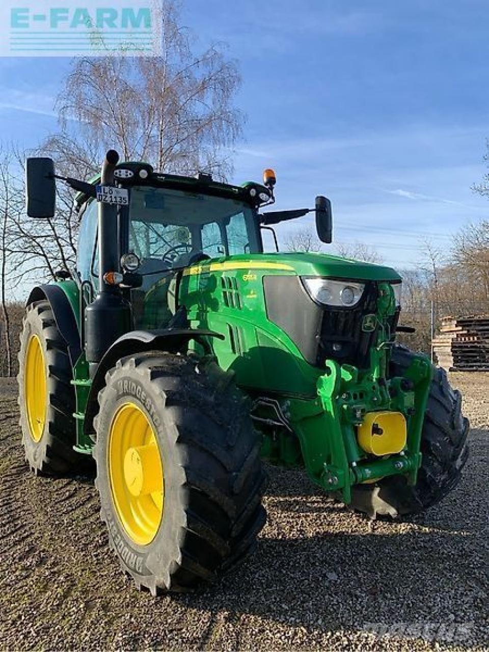 John Deere 6155r Tracteur