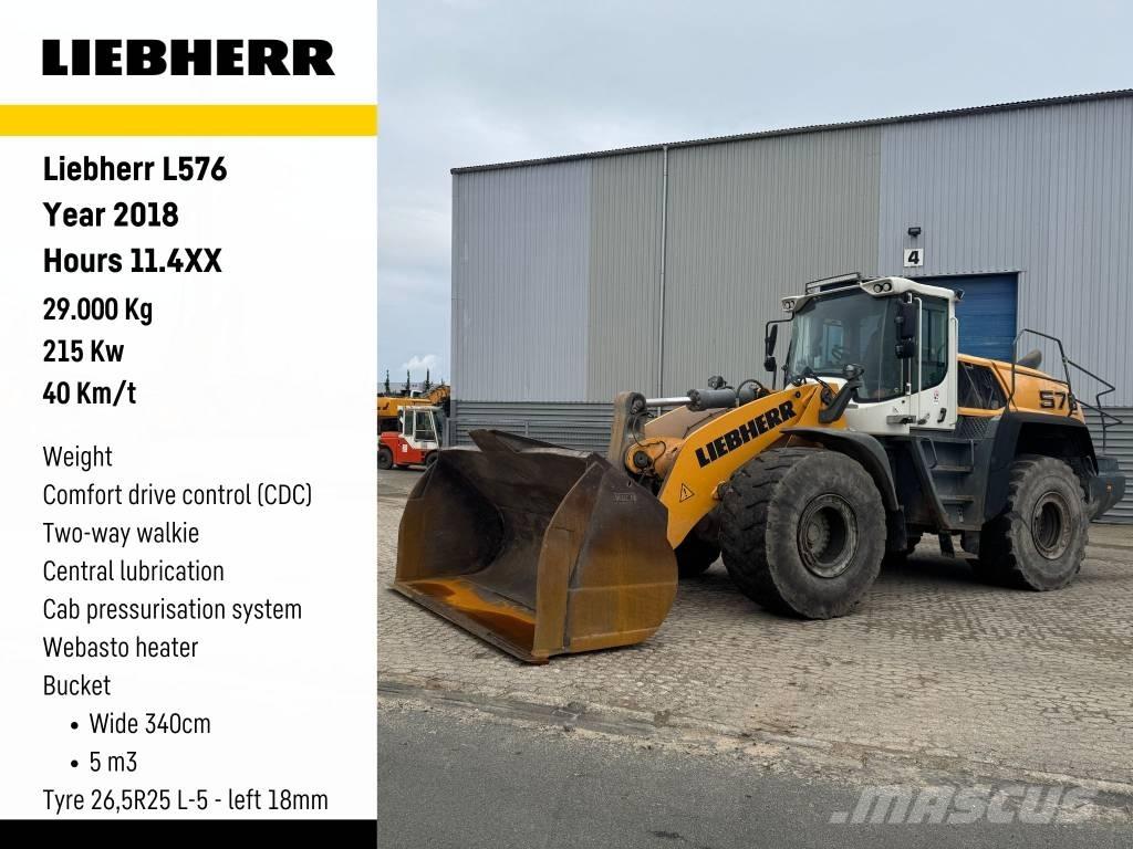 Liebherr L576 Chargeuse sur pneus
