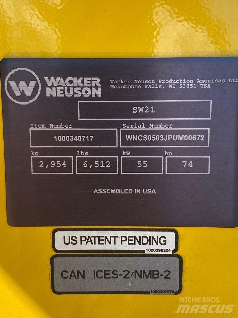 Wacker Neuson SW21 Chargeuse compacte