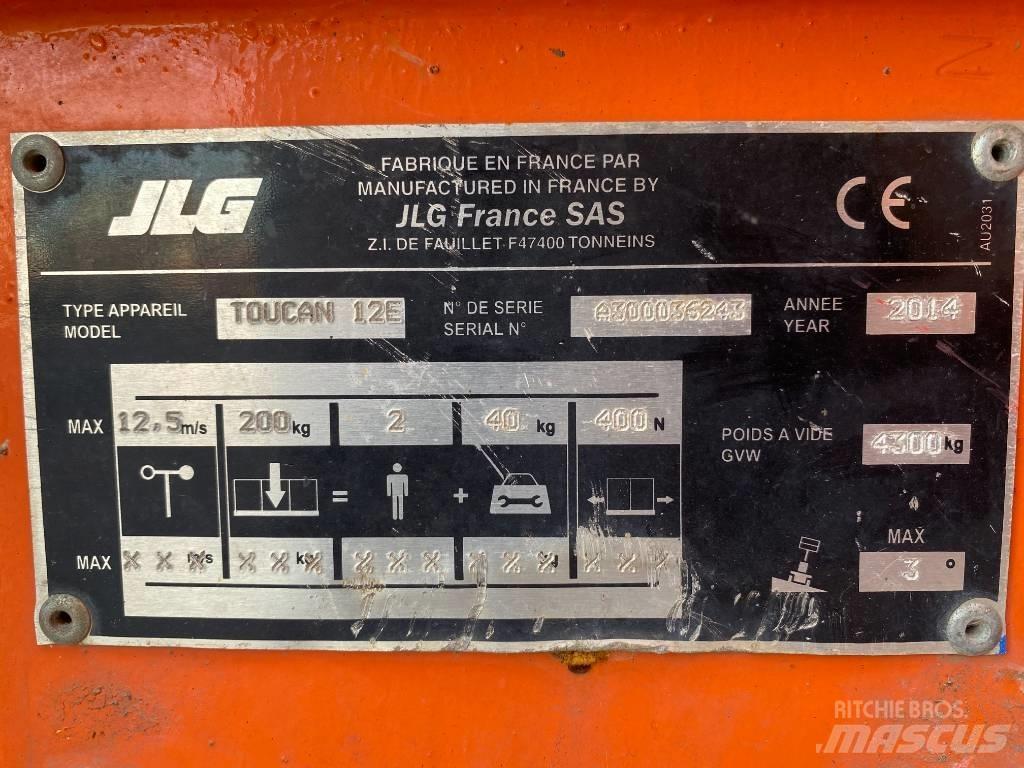 JLG Toucan 12 E Nacelles articulées