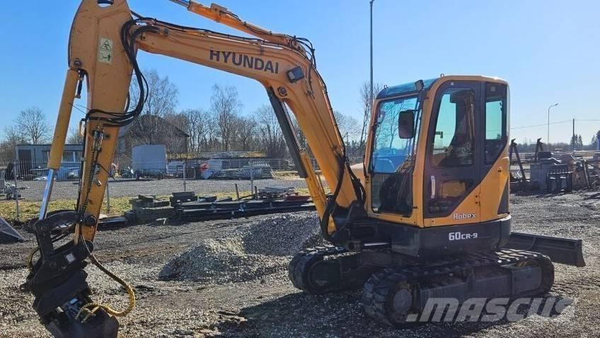Hyundai R60CR-9 Mini pelle < 7t
