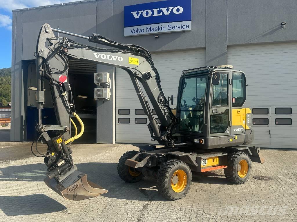 Volvo EW60E Pelle sur pneus