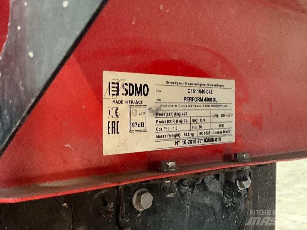 Sdmo perform 4500 XL Générateurs essence