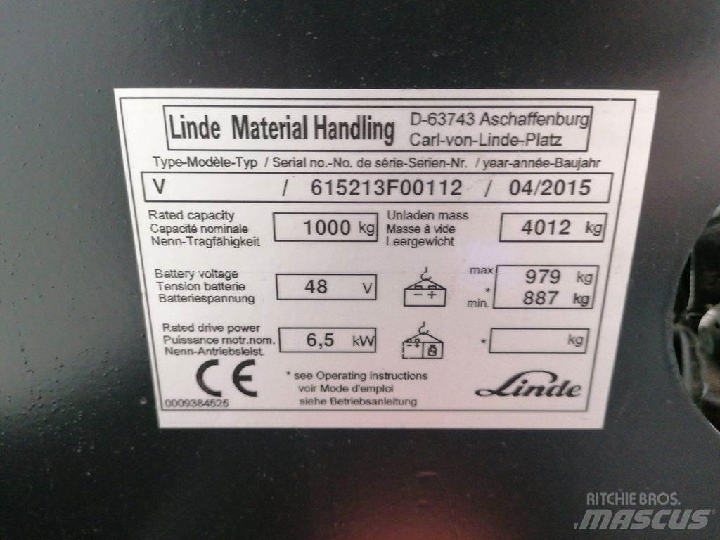 Linde V-48 Préparateur de commande au sol