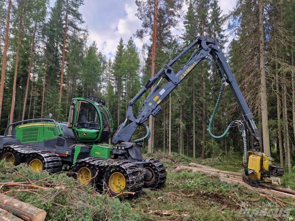 John Deere 1170 G Abatteuse