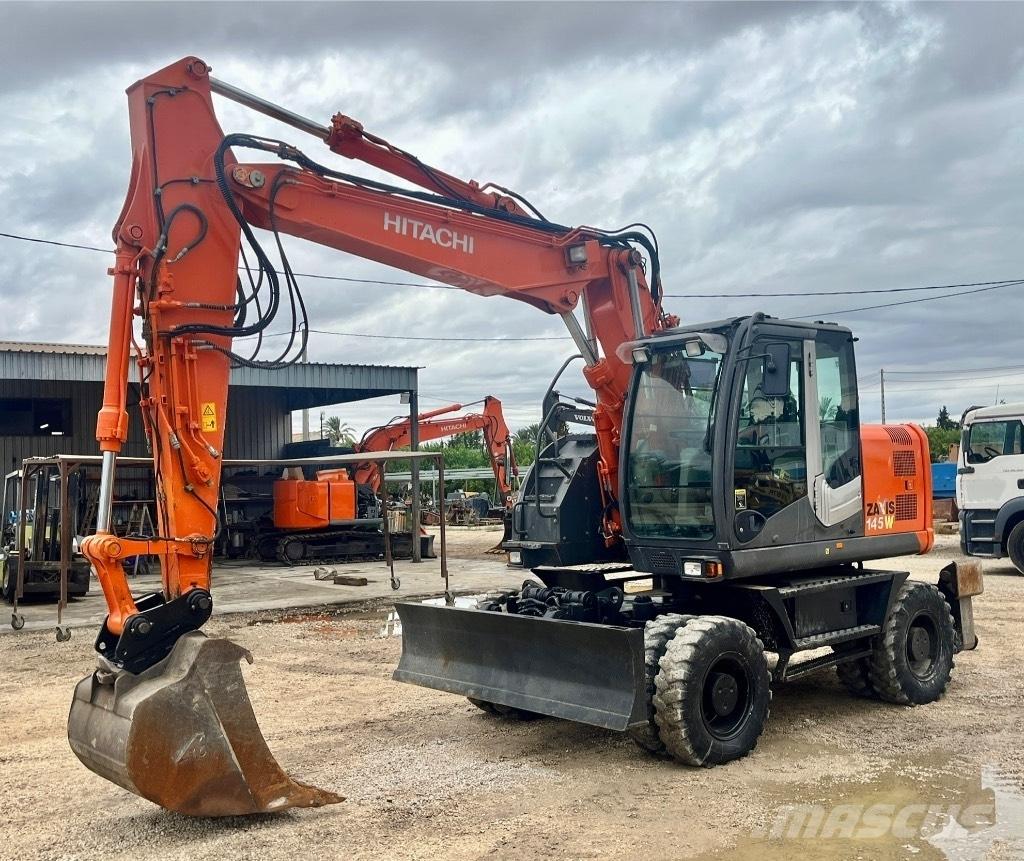 Hitachi ZX 145 W-3 Pelle sur pneus