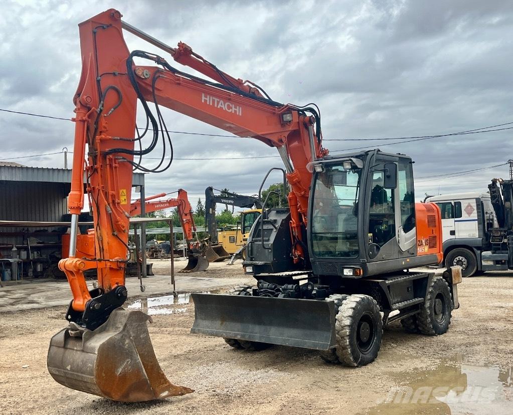 Hitachi ZX 145 W-3 Pelle sur pneus