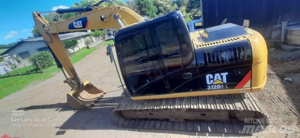 CAT 312 D2L Pelle sur chenilles