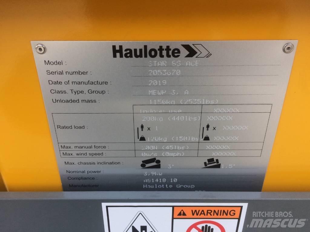Haulotte Star 8S Mât vertical