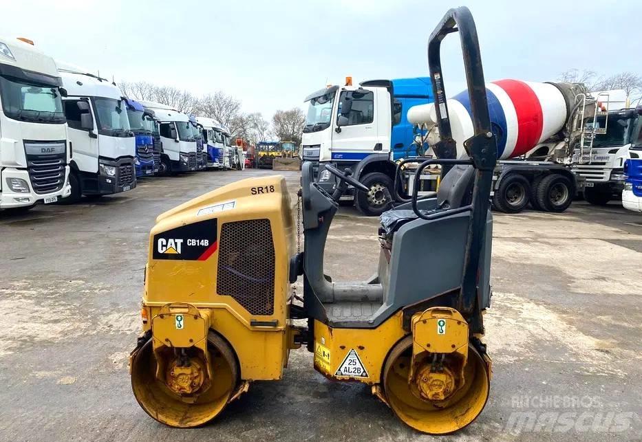 CAT CB 14 B Rouleaux tandem