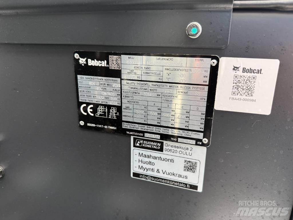 Bobcat B35NS Trukki Chariots élévateurs électriques