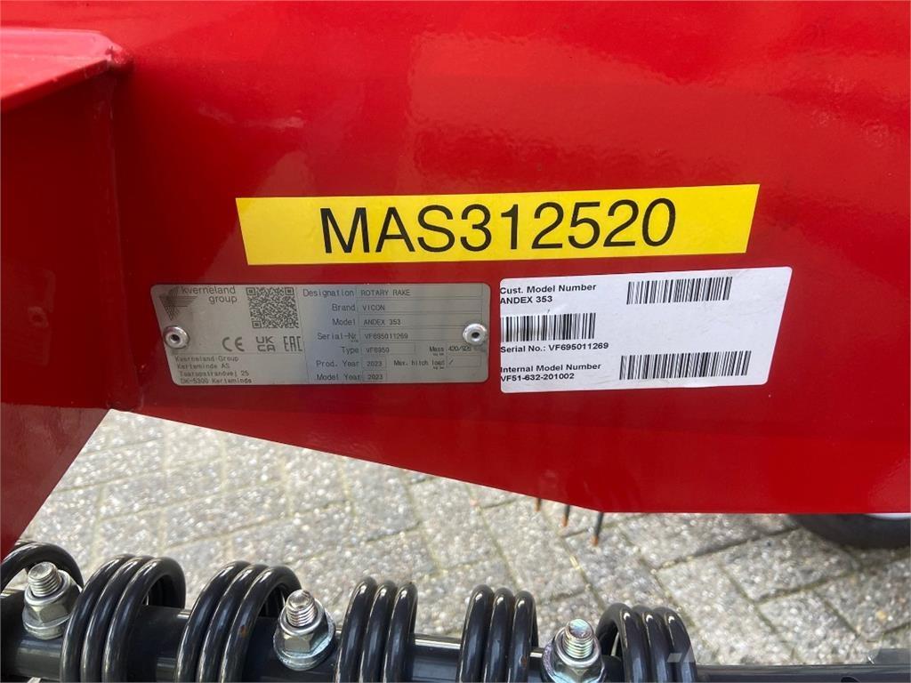 Vicon Andex 353 Faucheuse andaineuse automotrice