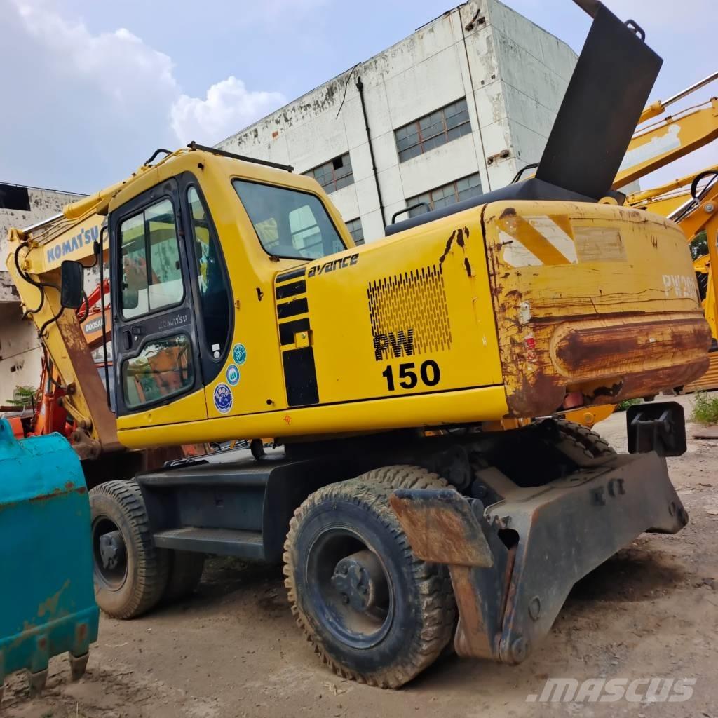 Komatsu PW 150 Pelle sur pneus