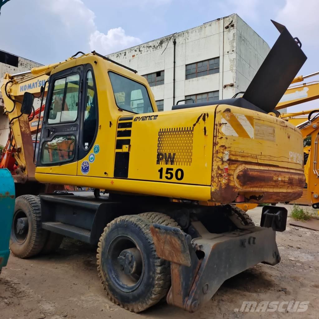 Komatsu PW 150 Pelle sur pneus