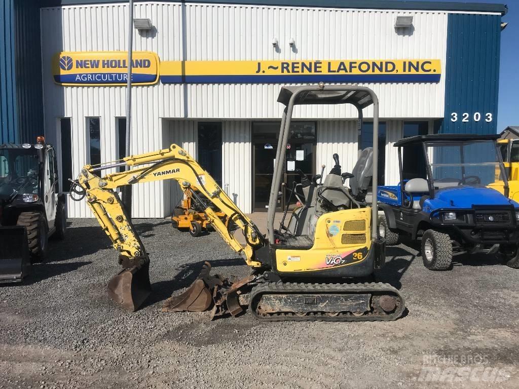 Yanmar Vio 17 Pelle sur chenilles