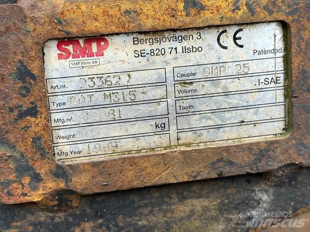 CAT M315 +ROTO CE Pelle sur pneus