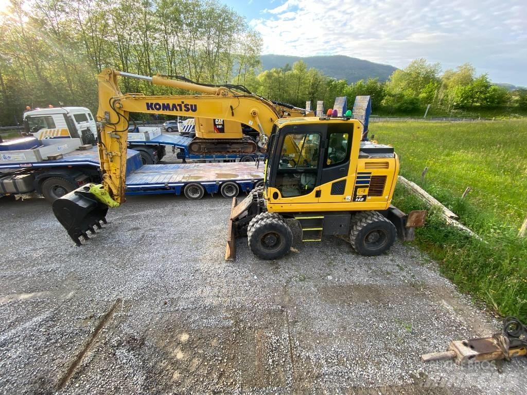Komatsu PW 148 Pelle sur pneus