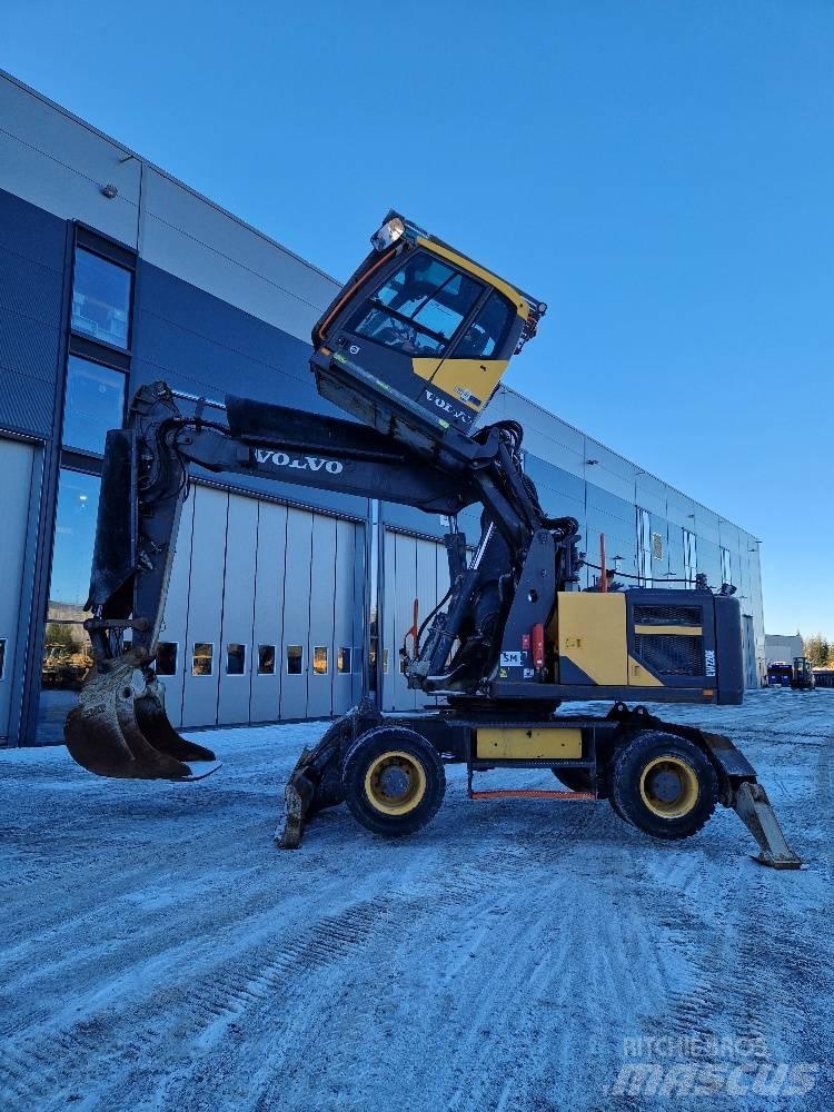 Volvo EW220E Pelle sur pneus