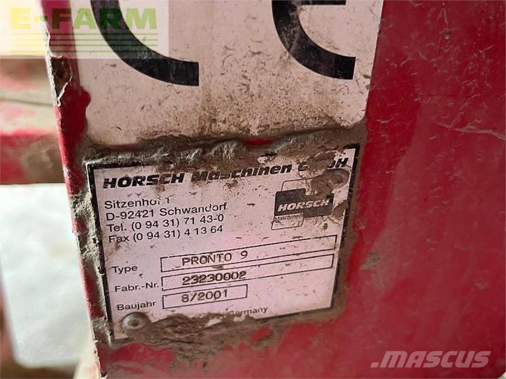 Horsch pronto rx9 Semoir