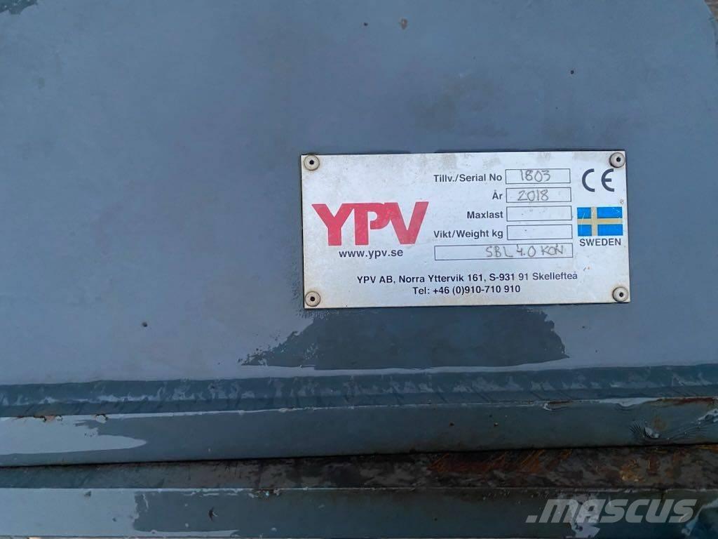 YPV Snöblad Chasse neige