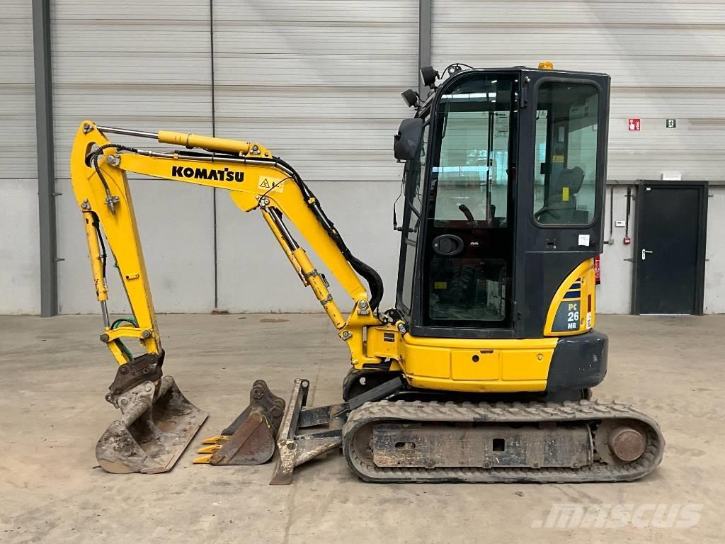 Komatsu PC 26 MR-3 Mini pelle < 7t