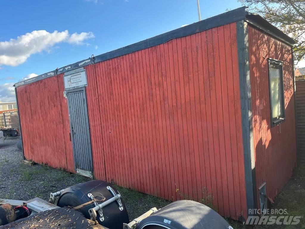 Arbetsbod Röd Baraque de chantier