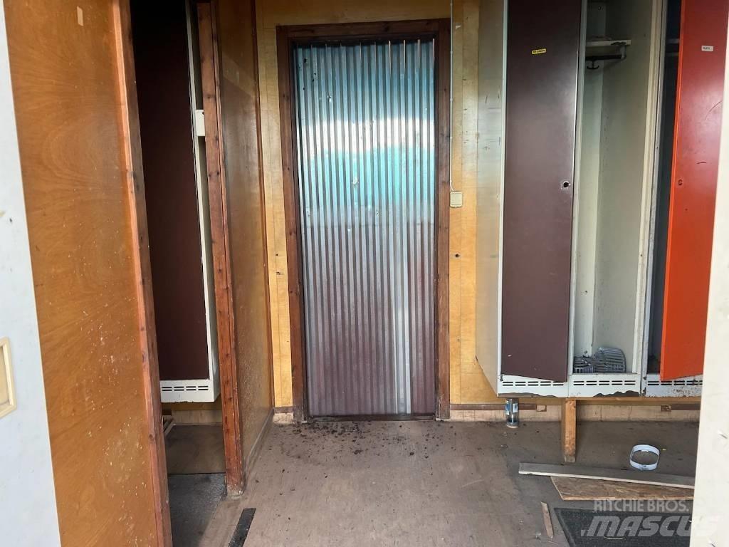  Arbetsbod Röd Baraque de chantier