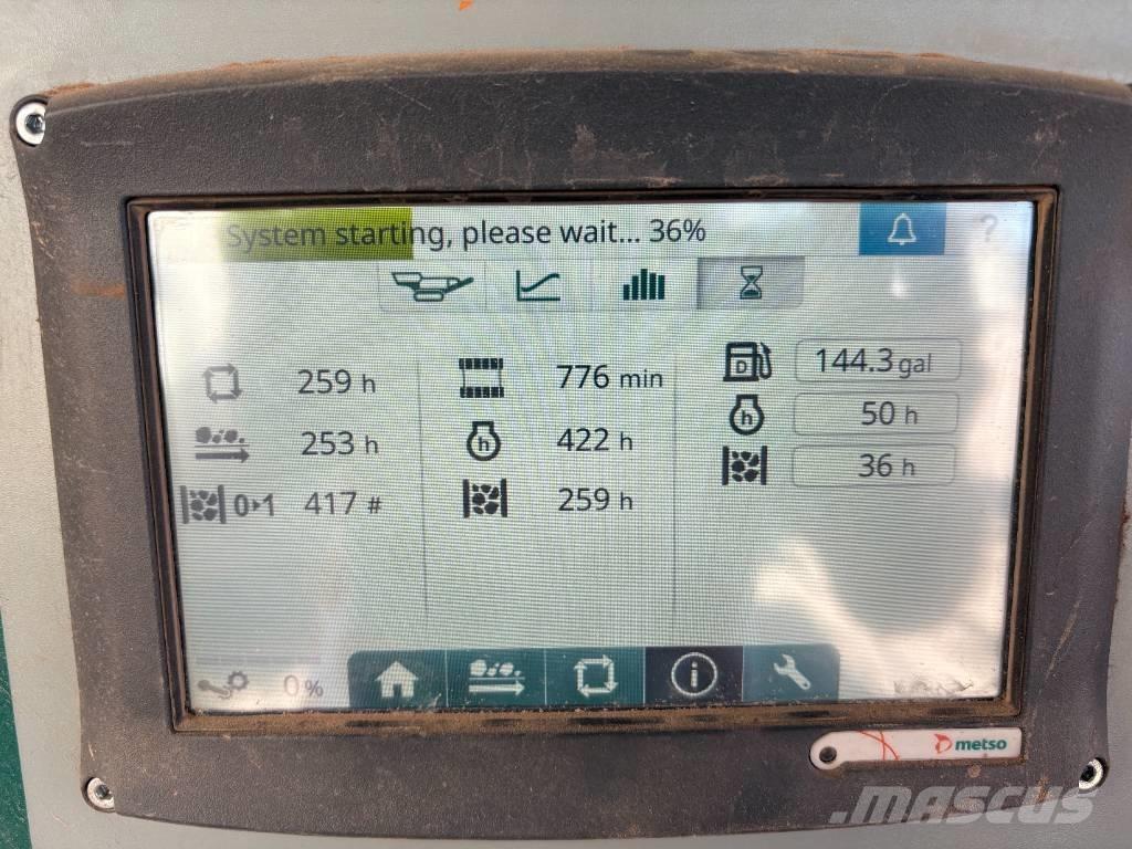 Metso LT 96 Station de broyage et concassage
