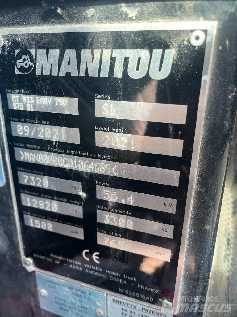 Manitou 933 Chariot télescopique