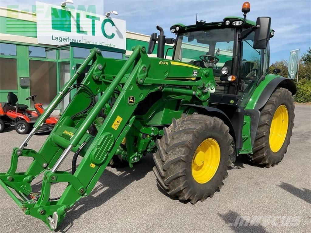John Deere 6R 120 Tracteur