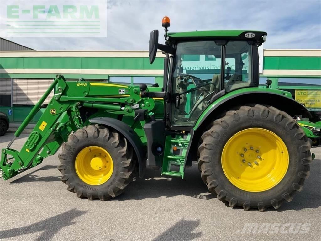 John Deere 6R 120 Tracteur