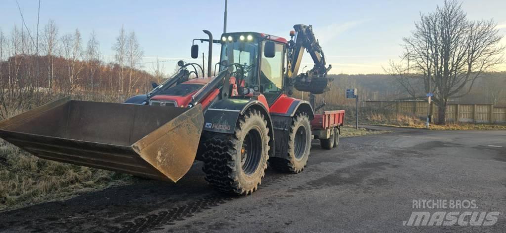Huddig 1260 C Excavateurs à pelle avant