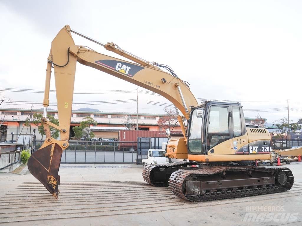 CAT 320D LRR Pelle sur pneus