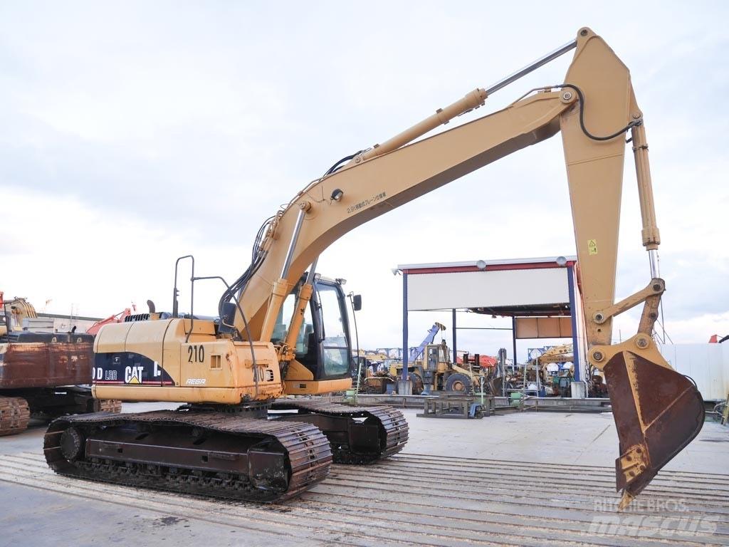 CAT 320D LRR Pelle sur pneus