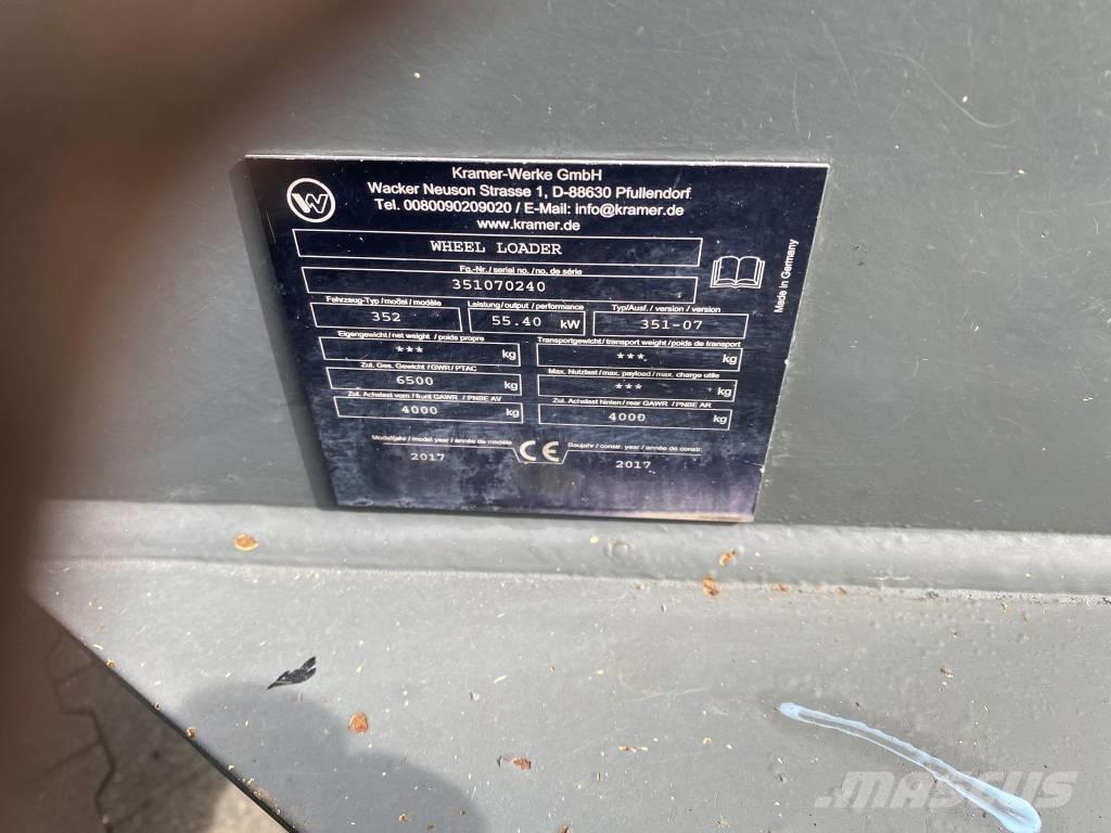 Kramer 8085 T Chargeuse sur pneus