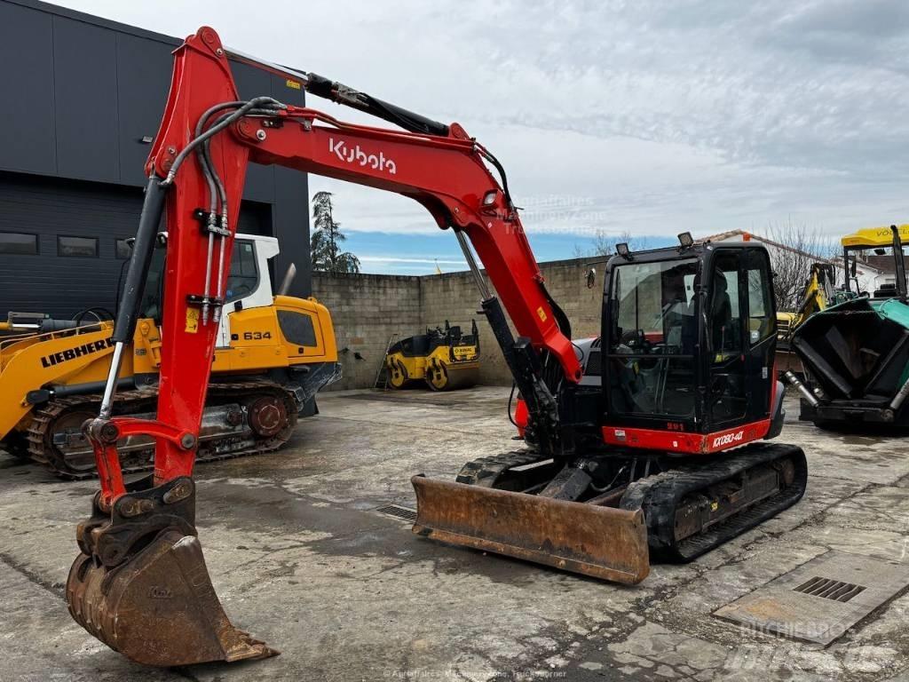 Kubota KX 080-4 Mini pelle 7t-12t