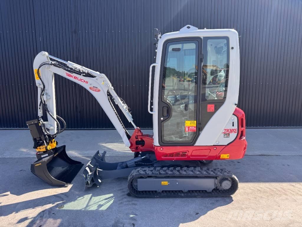 Takeuchi TB 320 Mini pelle < 7t