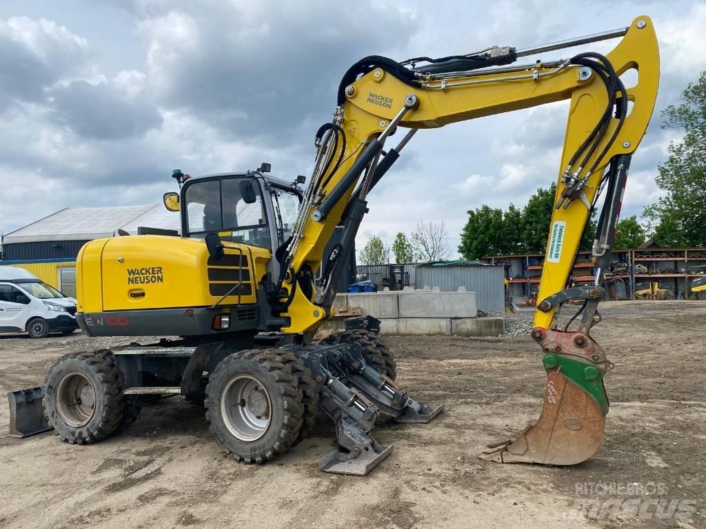 Wacker Neuson EW 100 Pelle sur pneus
