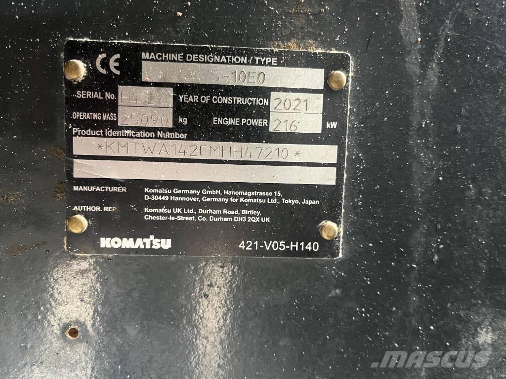 Komatsu WA475-10E0 Chargeuse sur pneus