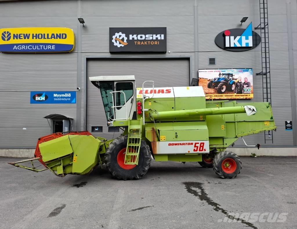 CLAAS Dominator 58 S Moissonneuse batteuse