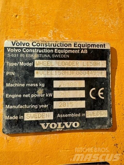 Volvo L 150 H Chargeuse sur pneus