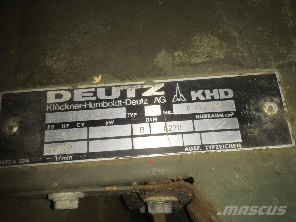 Deutz F12L413 USED Construction - Autres