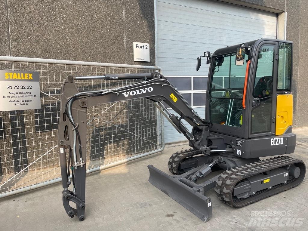 Volvo EC27D Mini pelle < 7t