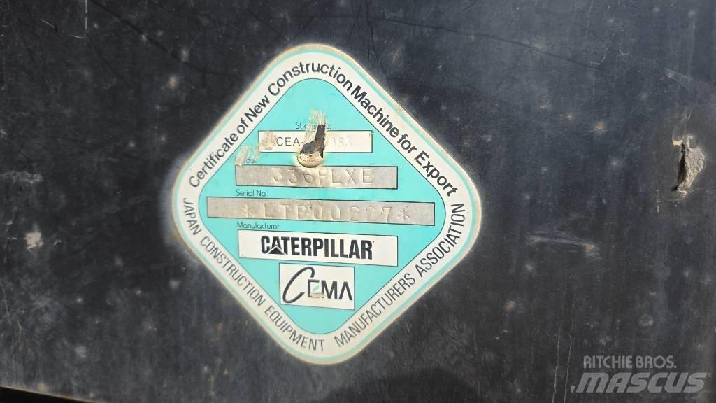 CAT 336 F L Pelle sur chenilles