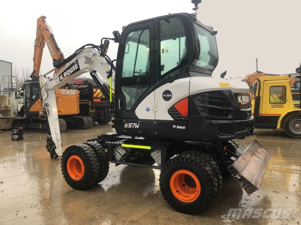 Bobcat E 57 W Pelle sur pneus