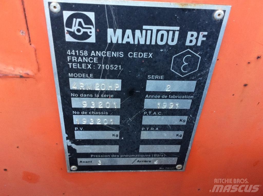 Manitou 4 RM 20 HP Transmission